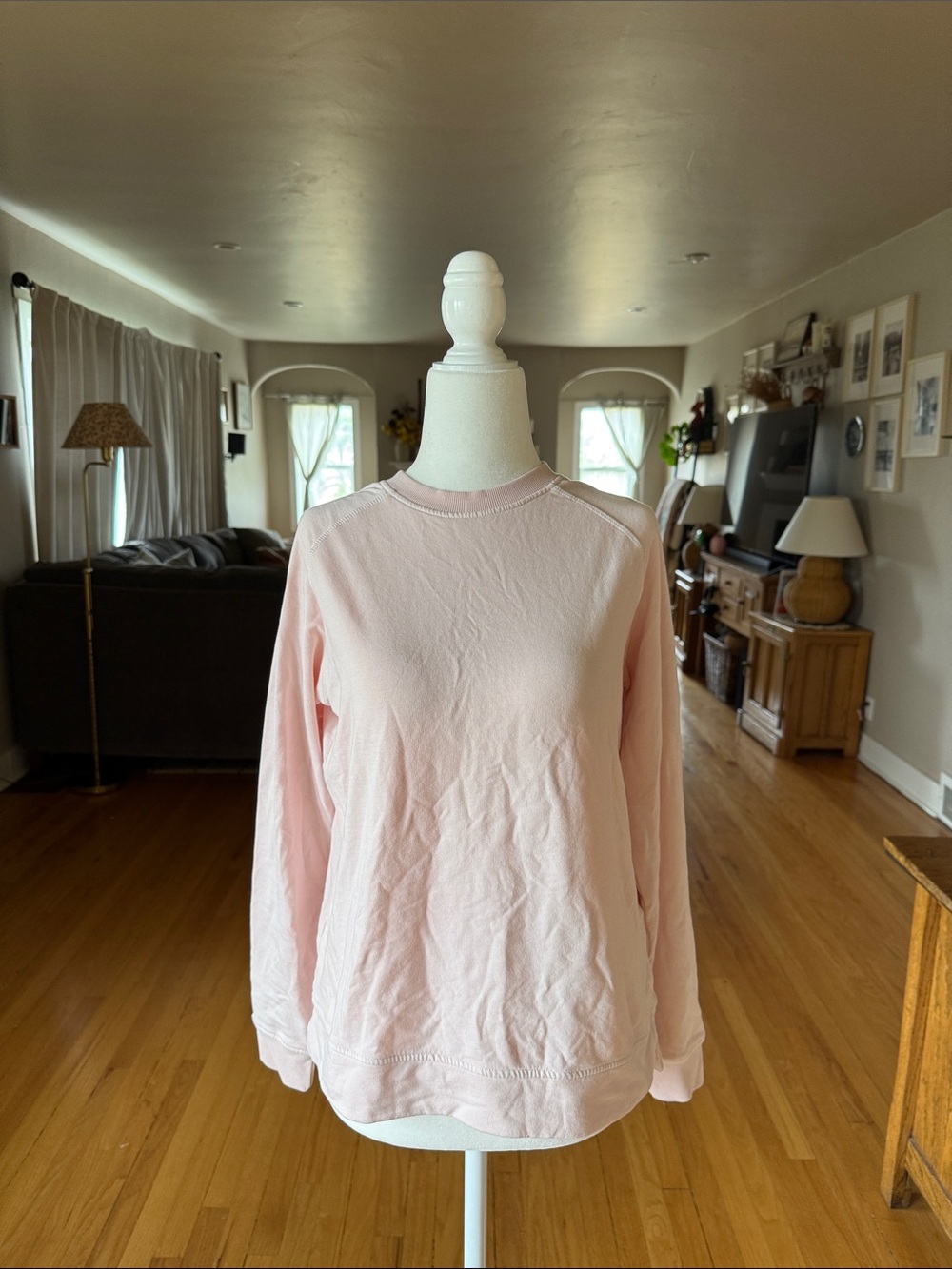 Peter Millar Light Pink Crewneck Sweater
